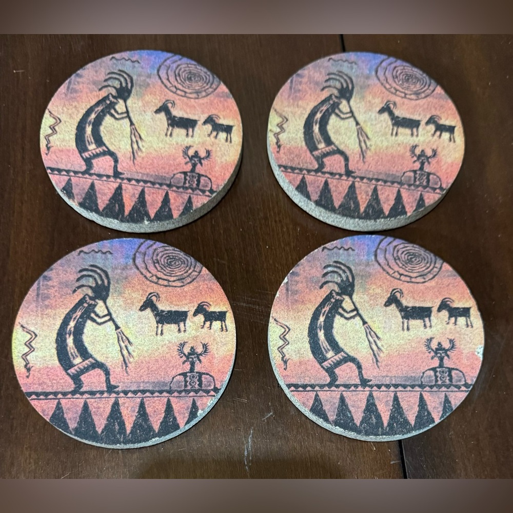 SET OF 4 THIRTYSTONE COASTERS